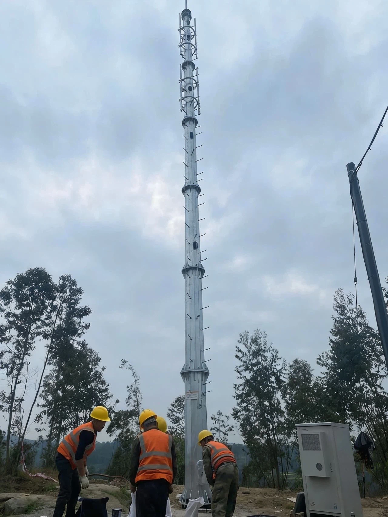 Monopole Communication Tower